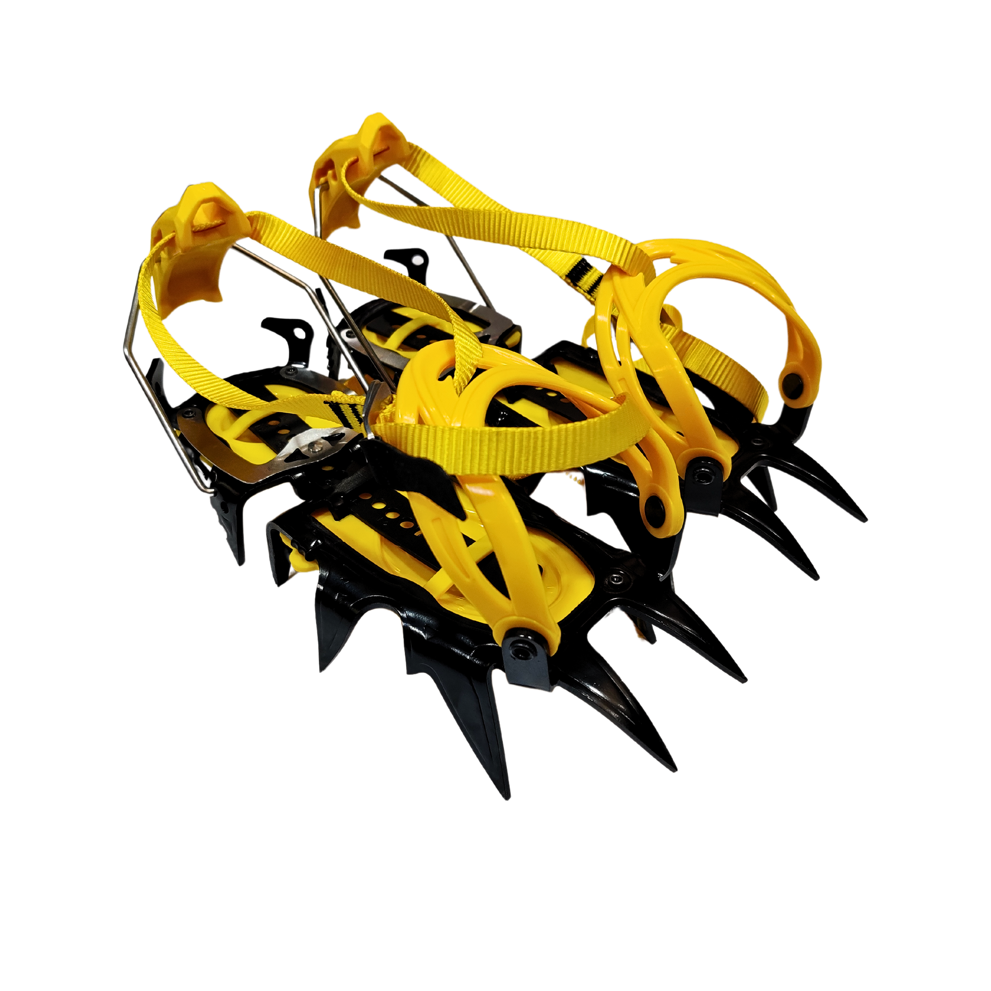 12 Point Semi Automatic Crampons Carbon Steel Ice Climbing Pakistan