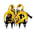 12 Point Semi Automatic Crampons Carbon Steel Ice Climbing Pakistan