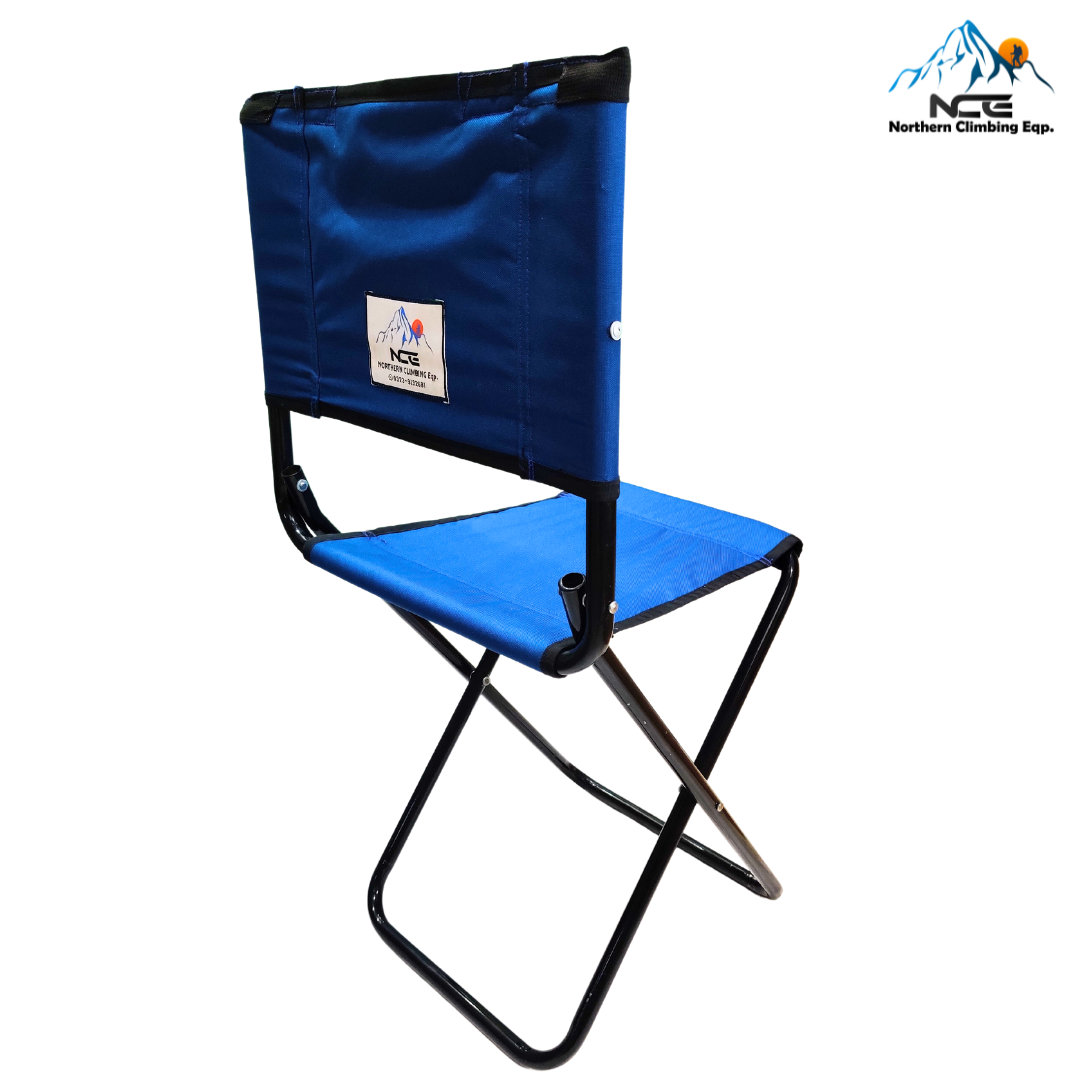 NCE Foldable Camping Chair Lightweight Aluminum Frame Nylon Chair