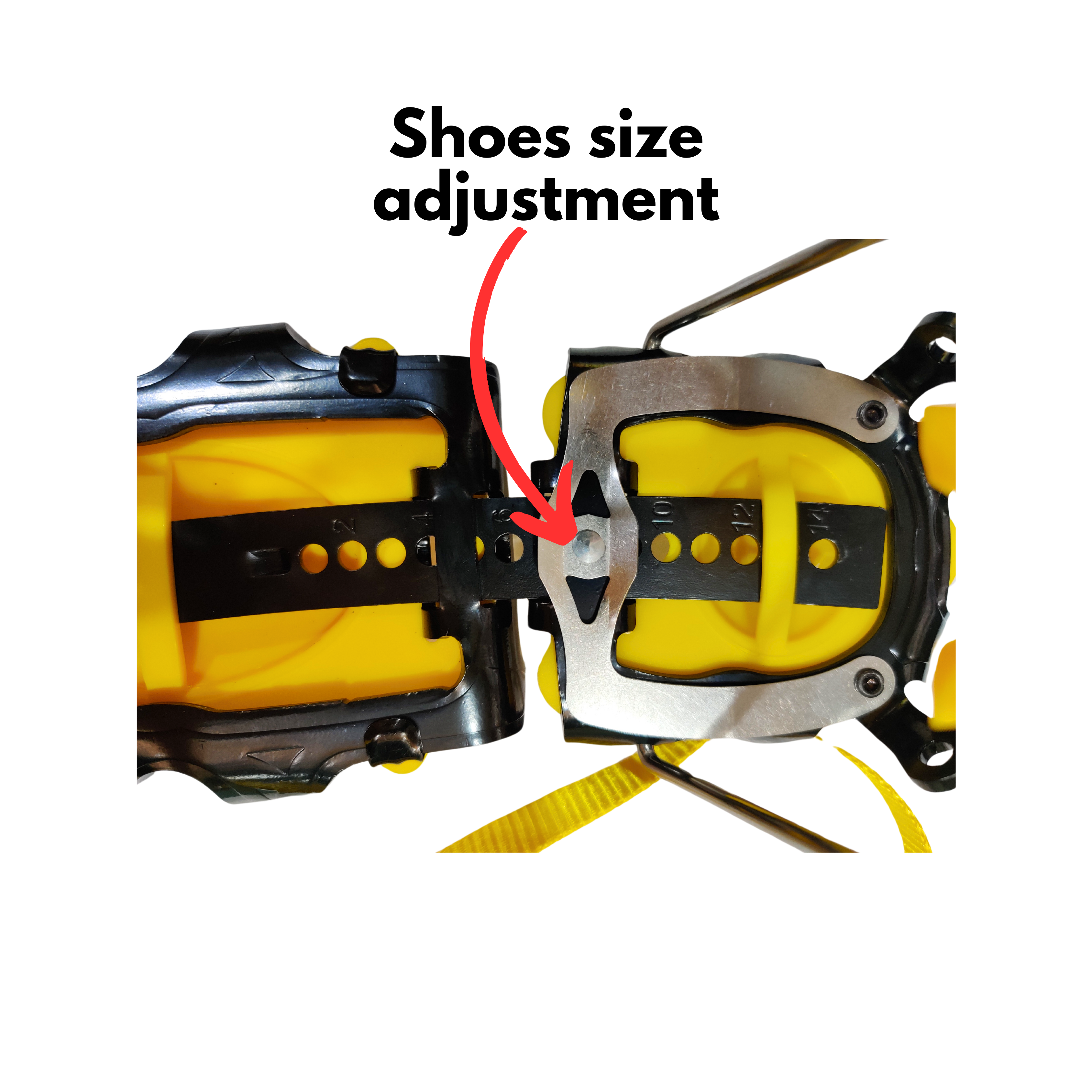 12 Point Semi Automatic Crampons Carbon Steel Ice Climbing Pakistan