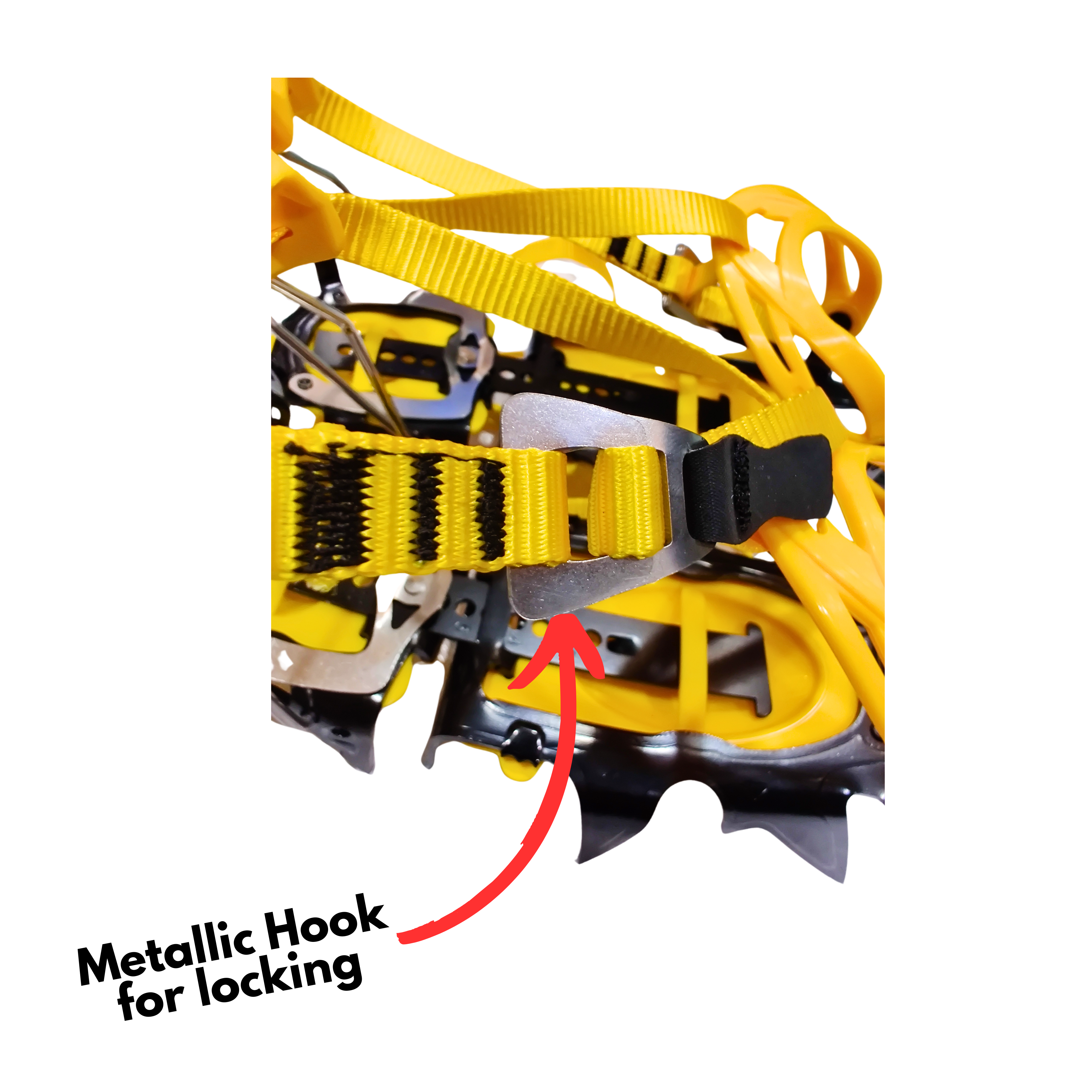 12 Point Semi Automatic Crampons Carbon Steel Ice Climbing Pakistan