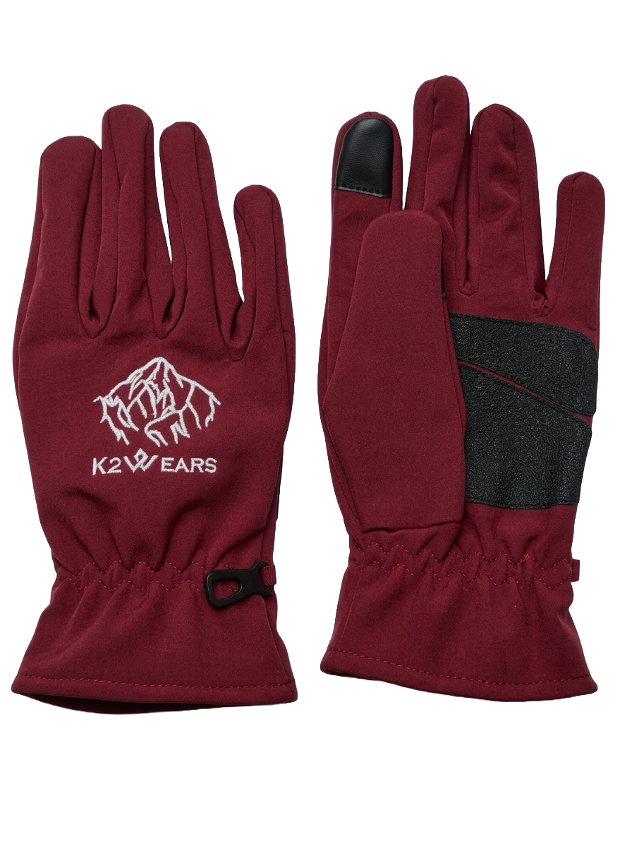 K2Wears Windstopper Gloves Water Resistant Winter Outdoor Gloves