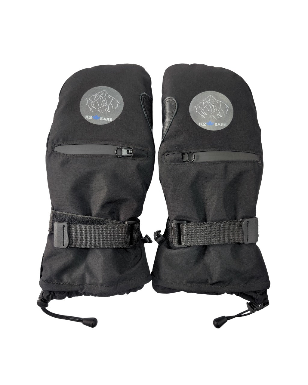 K2Wears SummitPro Mittens Waterproof Thermal Leather Grip Gloves