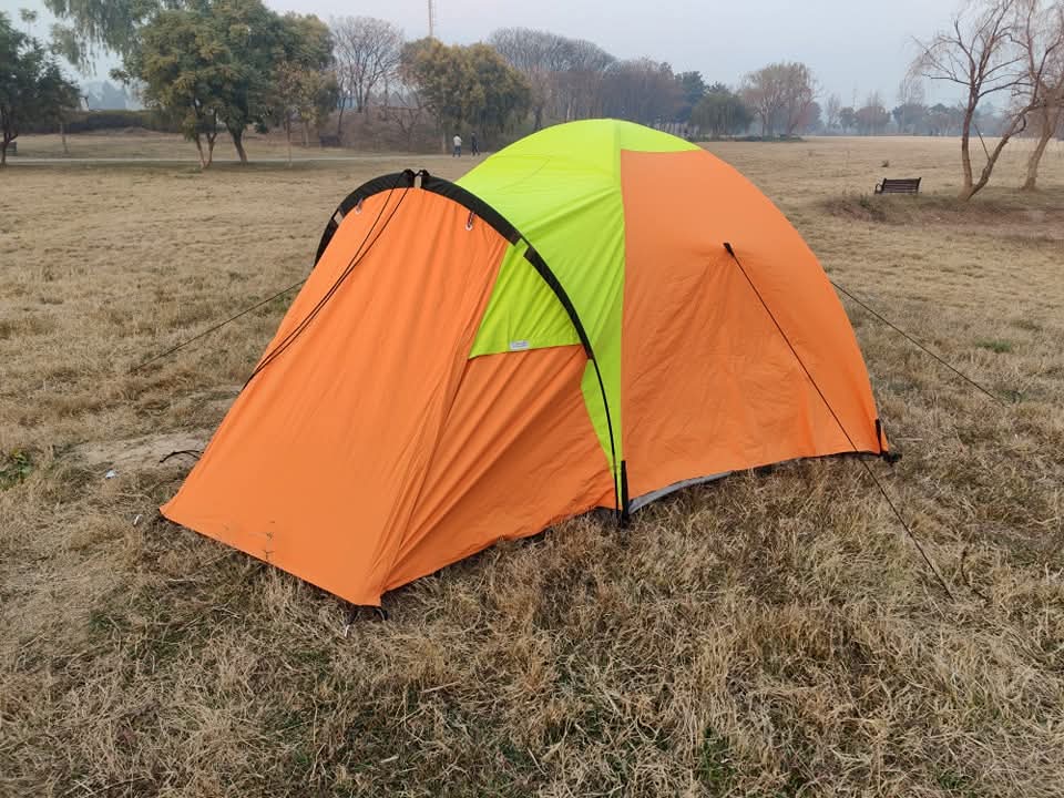 NCE D3-V Basecamp Tent 3 Person Waterproof Expedition Camping Tent