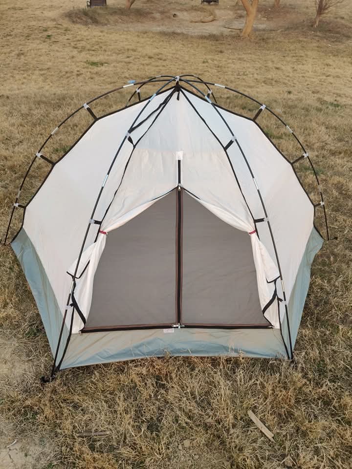 NCE D3-V Basecamp Tent 3 Person Waterproof Expedition Camping Tent