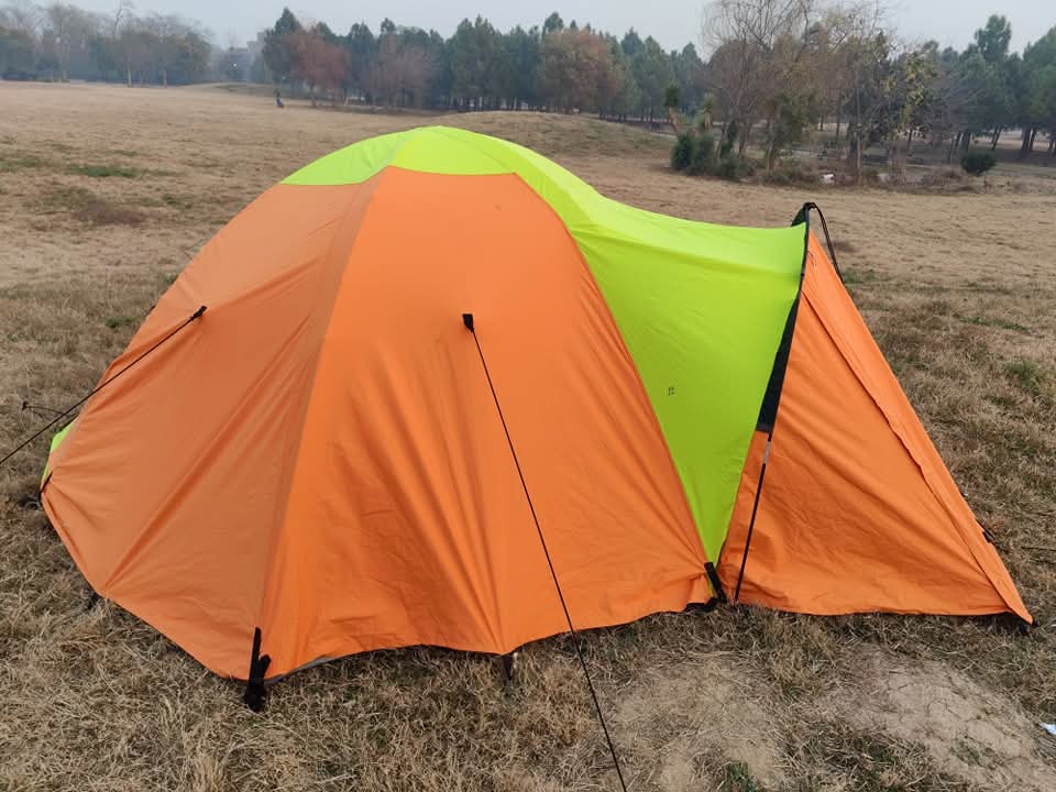 NCE D3-V Basecamp Tent 3 Person Waterproof Expedition Camping Tent