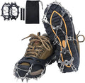 24 Spikes Crampons Ice Cleats Anti-Slip Snow Grips for Hiking Boots