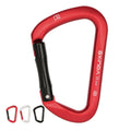 XINDA Outdoor Large D-Shaped Carabiner – Straight Gate Main Lock for Climbing, Mountaineering, and Safety Gear