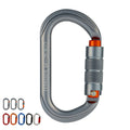 XINDA O-Shaped Main Carabiner – Auto-Locking Climbing Hook for Outdoor Mountaineering, Safety, and Heavy-Duty Gear