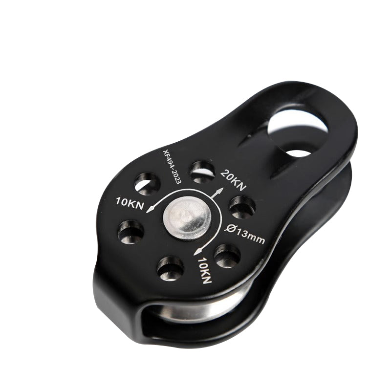 XINDA Outdoor Fixed Single Pulley — High-Altitude Zipline, Rock Climbing, Cable Crossing, and Rigging Equipment