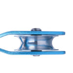 XINDA Outdoor Mountaineering & Rock Climbing Large Single Pulley – Efficient Zipline Pulley for Ropeway Crossing, High-Altitude Hoisting, and Transport