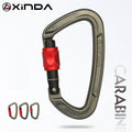 Xinda Hua Series Outdoor Mountaineering and Climbing D-Shaped Load-Bearing Carabiner for Safety and Climbing Gear