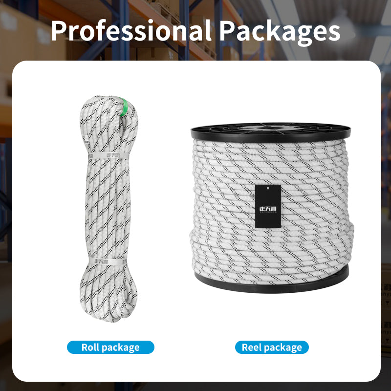 9mm Static Rope EN 1891 Type B 18kN Nylon Climbing Rope