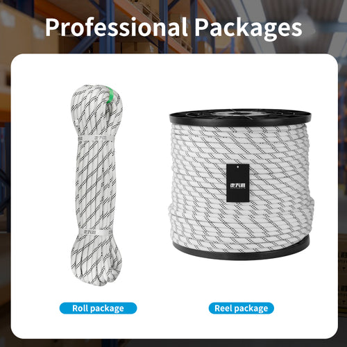 11mm Static Rope EN 1891 Type A 28kN Nylon Climbing Rope