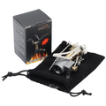 Ultralight Portable Camping Gas Stove 50g | Foldable Mini Backpacking Stove for Hiking, Trekking & Outdoor Cooking