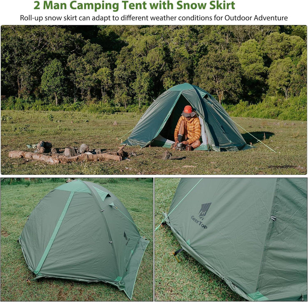 Toproad 2 Person 4 Season Backpacking Tent