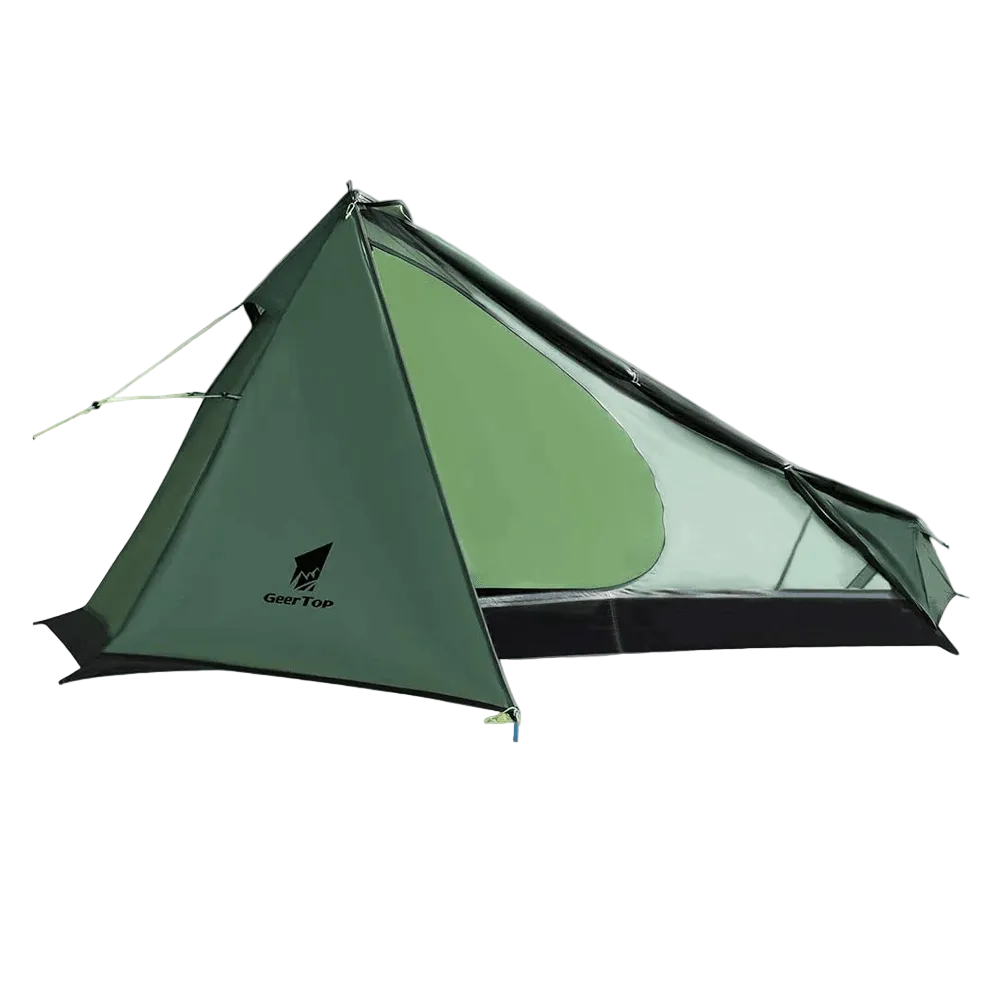 GeerTop PyramidII 1 Person Ultralight Backpacking Tent
