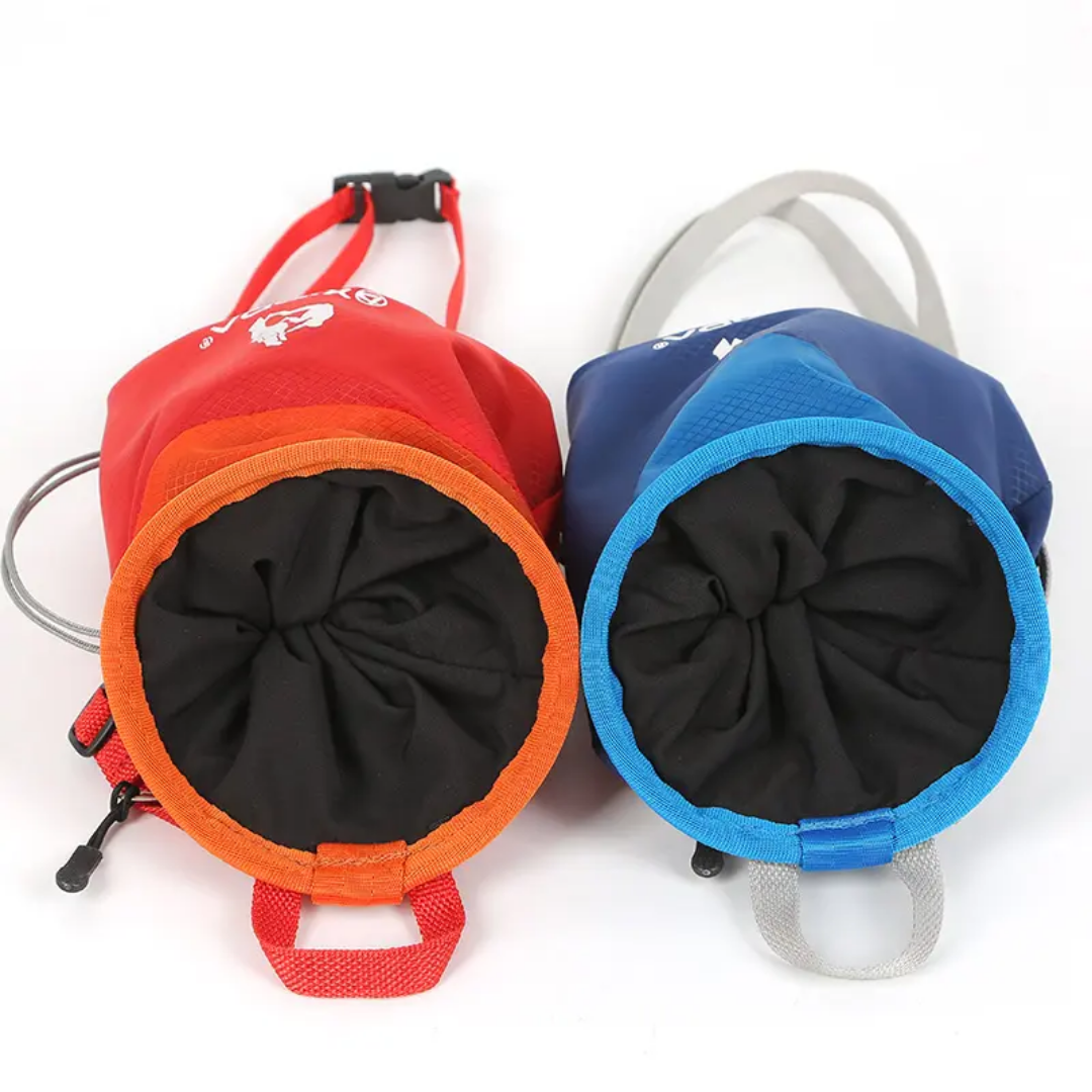 XINDA Chalk Bag | Lightweight Nylon Chalk Bag for Rock Climbing, Bouldering & Gym Climbing