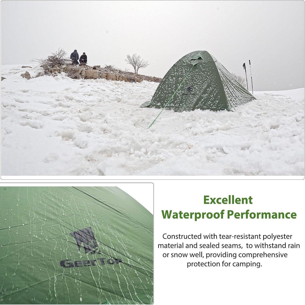 Toproad 2 Person 4 Season Backpacking Tent