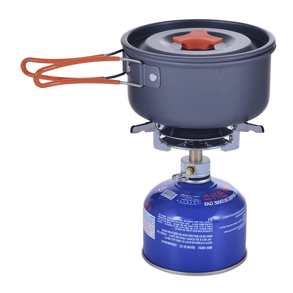 Portable Camping Gas Stove Campsor-412 | Foldable Stainless Steel Backpacking Stove with Carry Bag