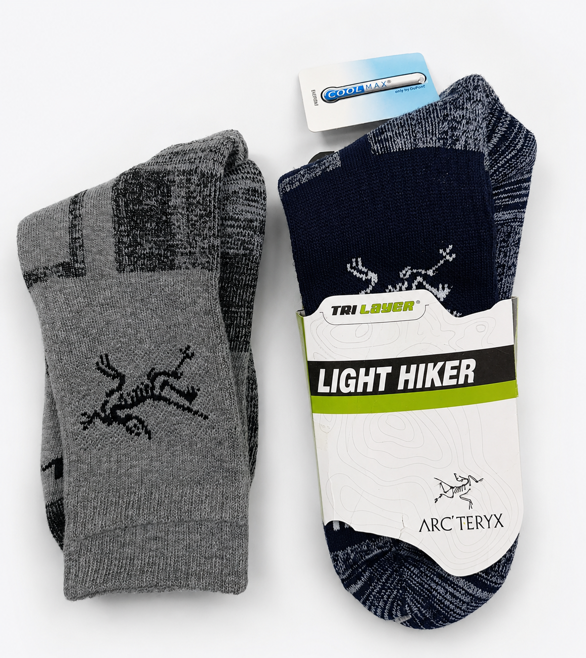 Arc'teryx Light Hiker Tri-Layer Coolmax Trekking Socks
