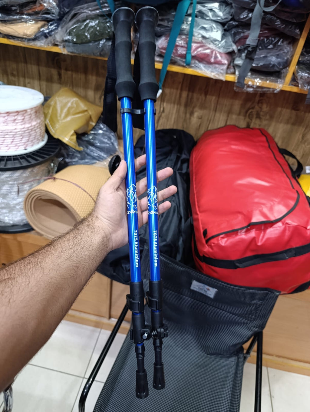 K2 Wear 7075 Aluminum Walking Sticks | Adjustable Lightweight Trekking Poles