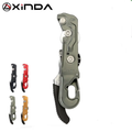 XINDA manually controlled rescue stop descender for climbing arborist work at height