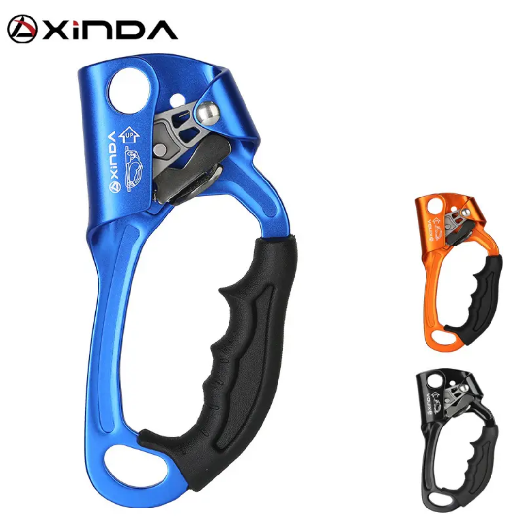 Xinda Climbing Ascender 8–13mm Rope 7075 Aluminum Rope Grab Device