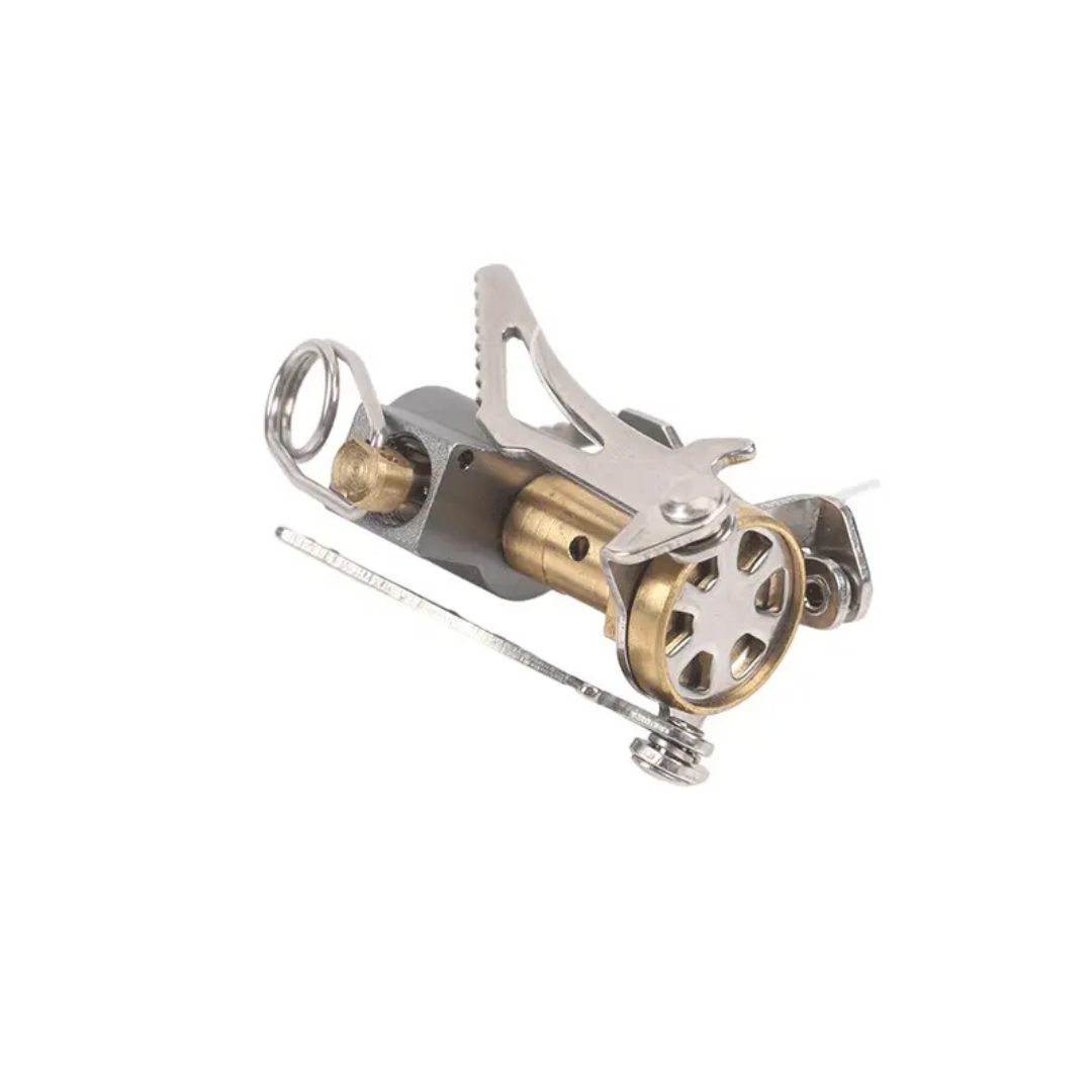 Ultralight Portable Camping Gas Stove 50g | Foldable Mini Backpacking Stove for Hiking, Trekking & Outdoor Cooking