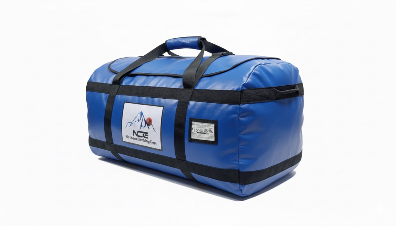 Waterproof PVC Duffle Bag 100L / 120L | Heavy Duty Camping, Trekking & Travel Gear Bag
