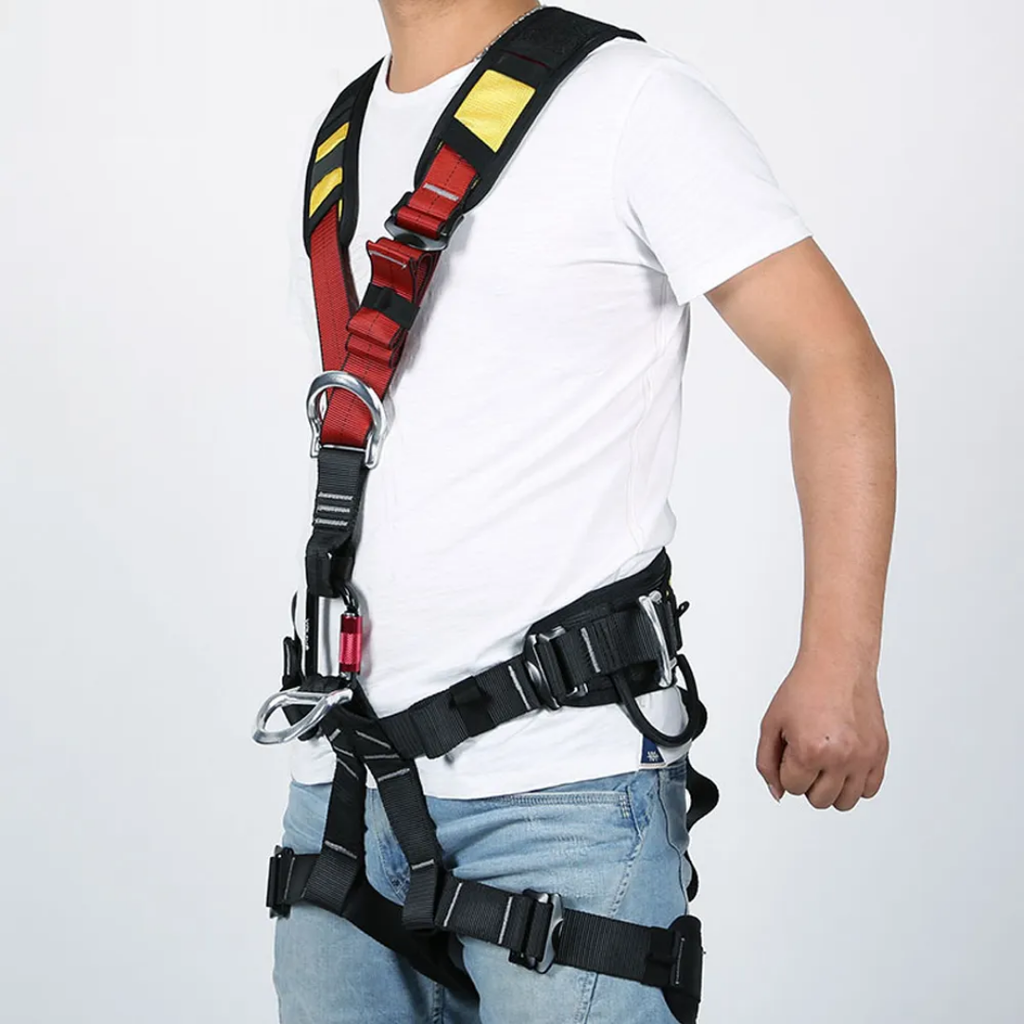 XINDA full Body Safety Harness with Chest Ascender for Working at Height Construction Working on Tower