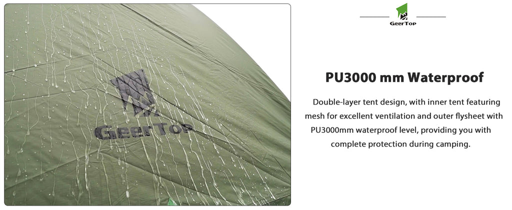 Toproad 2 Person 4 Season Backpacking Tent