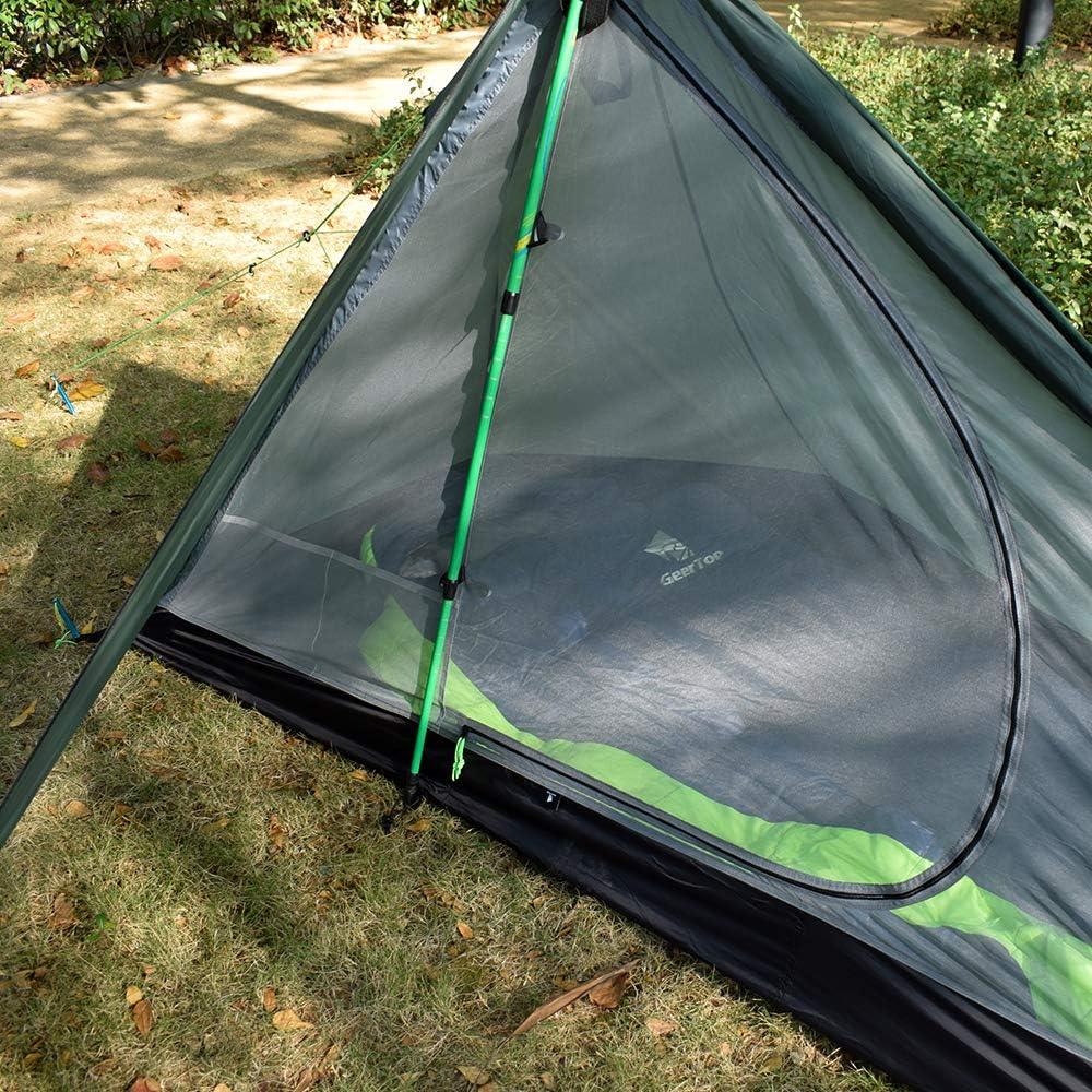 GeerTop PyramidII 1 Person Ultralight Backpacking Tent