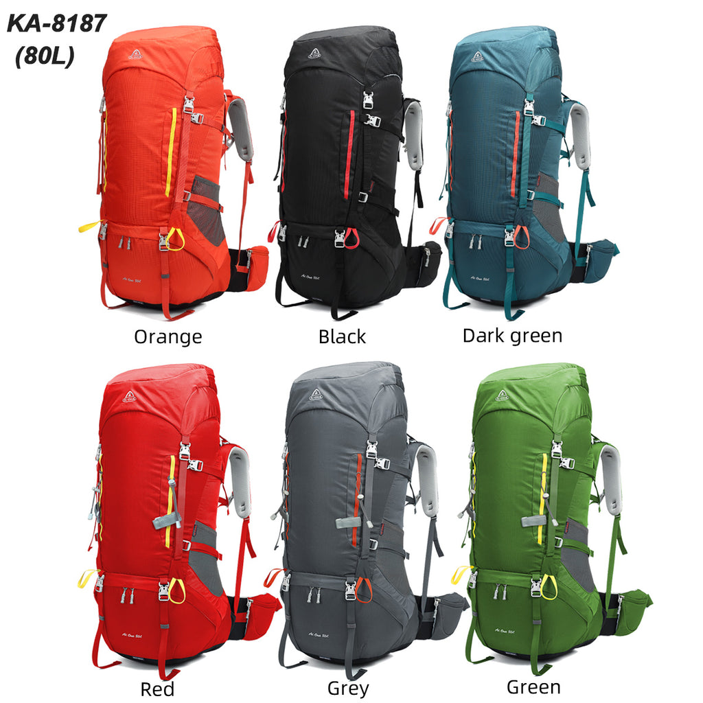 80L Hiking Backpack | Waterproof Trekking & Camping Backpack | AI ONE