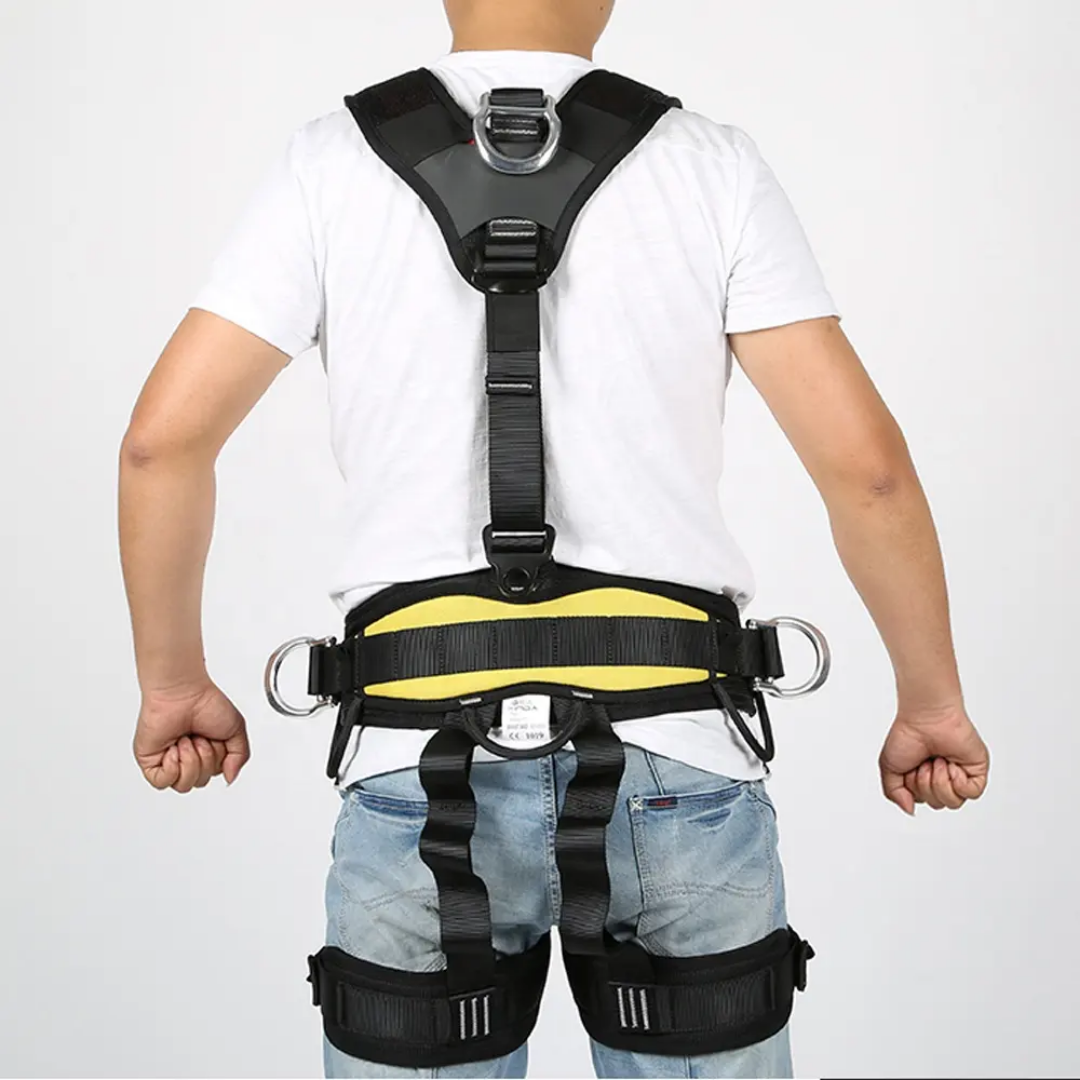 XINDA full Body Safety Harness with Chest Ascender for Working at Height Construction Working on Tower